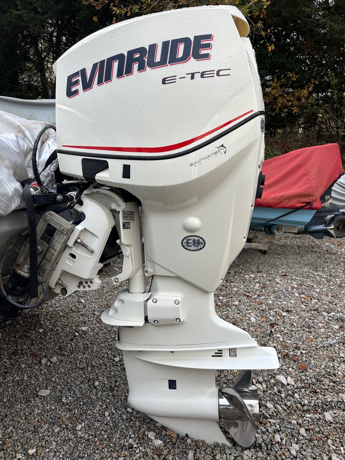 The 2007 Evinrude 150 HP XL E-TEC